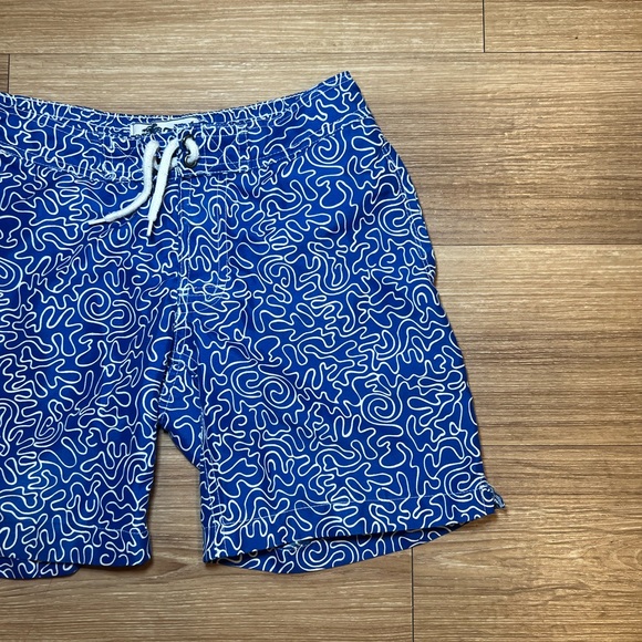 Trunks Surf & Swim Co. Boys Blue Swimsuit Size 6 - Picture 6 of 8